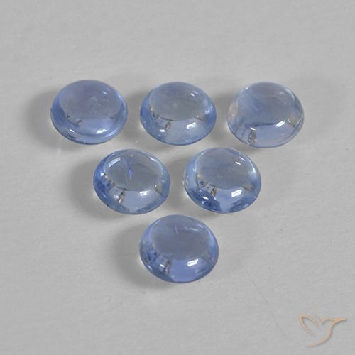 1.22ctw Natural azul marinho claro Safira, Redondo, Transparente