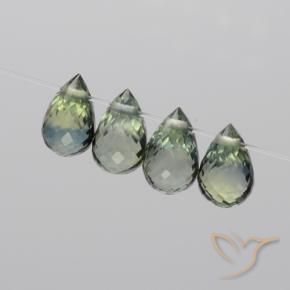Pedras preciosas de Safira Multicolorido natural de 2.68 ct, Briolette, VS