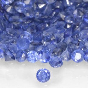 Safira Pastel Azul Natural 0.01ct, Redondo, VS