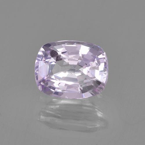 Safira Violeta claro Natural 1,07ct, Almofada cortada, VVS-VS