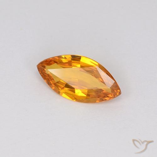 Safira Ouro Natural 1.00ct, Marquesa, VVS