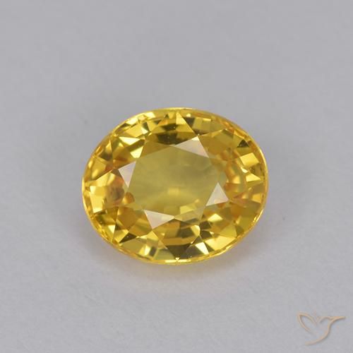 0.99ct Natural Dourado Safira, oval, VVS