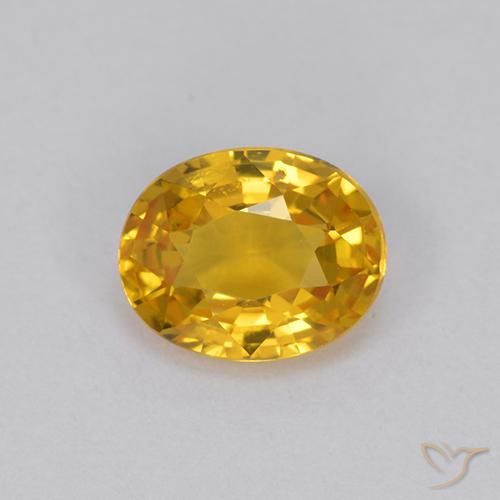 0.98ct Natural Dourado Safira, oval, VVS