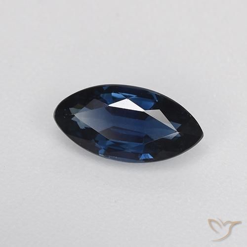 Safira Crepúsculo Azul Natural 0.69ct, Marquesa, VVS-VS