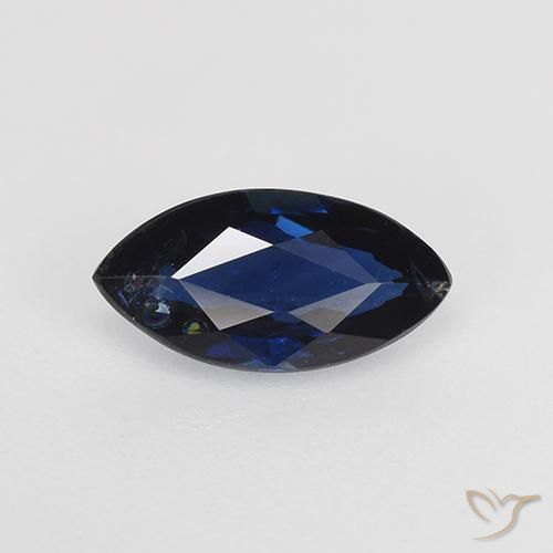 0.72ct Natural Crepúsculo Azul Safira, Marquesa, VVS-VS