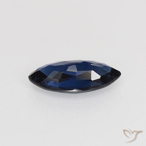 Safira Crepúsculo Azul Natural 0.72ct, Marquesa, VVS-VS