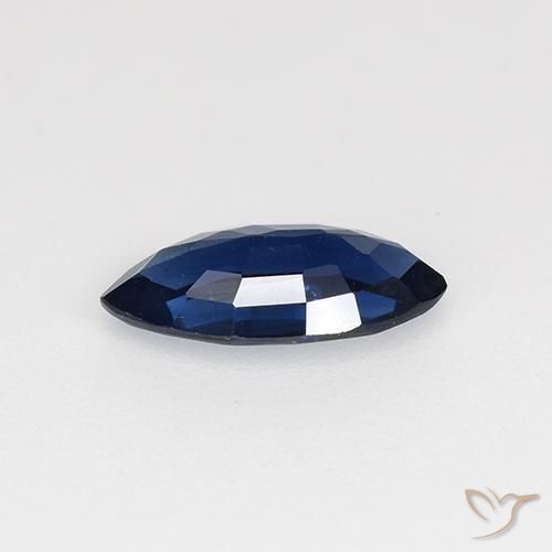 Safira Crepúsculo Azul Natural 0.64ct, Marquesa, VVS-VS
