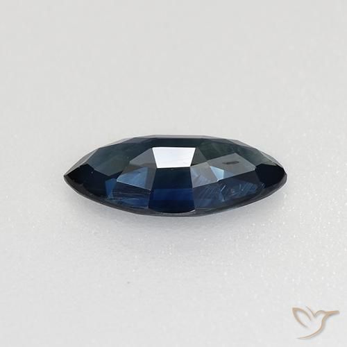 Safira Crepúsculo Azul Natural 0.68ct, Marquesa, VVS-VS