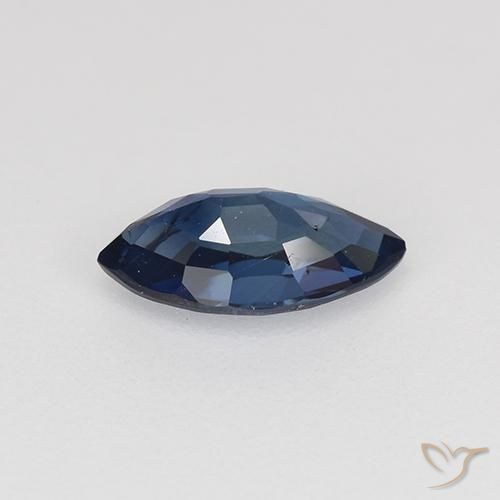 Safira Crepúsculo Azul Natural 0.74ct, Marquesa, VVS-VS