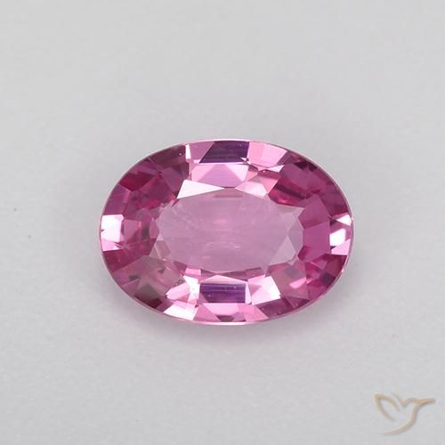 0.68ct Natural Roxo rosado Safira, oval, VVS