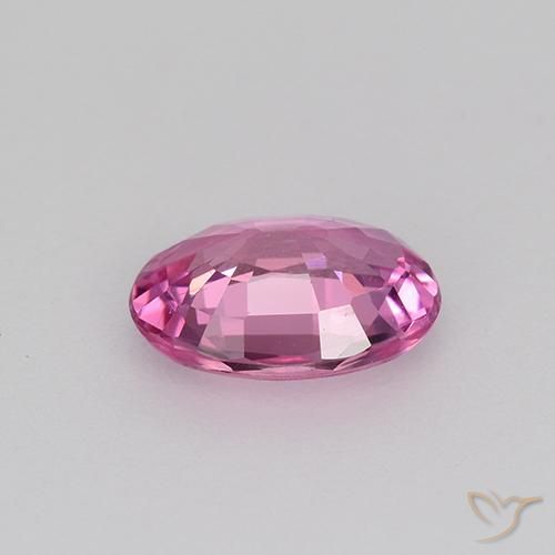 Safira Roxo rosado Natural 0.68ct, oval, VVS
