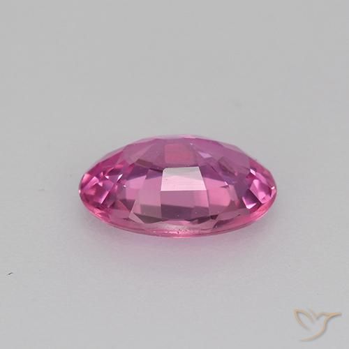 Safira roxo médio Natural 0.67ct, oval, VVS