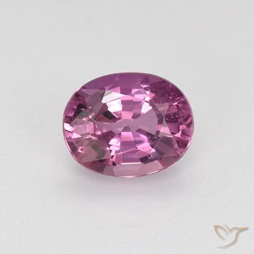 0.72ct Natural roxo médio Safira, oval, VVS-VS