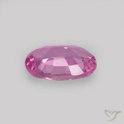 Safira Roxo Real Rosa Natural 0.70ct, oval, VVS-VS