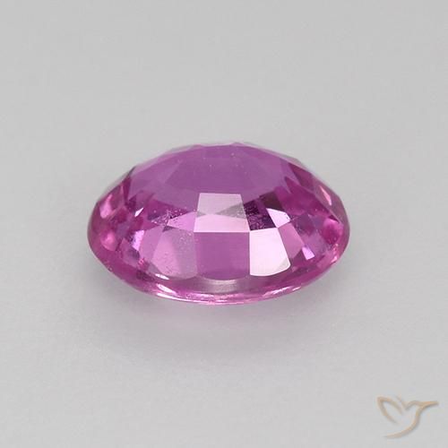 Safira Roxo médio-escuro Natural 0.80ct, oval, VS