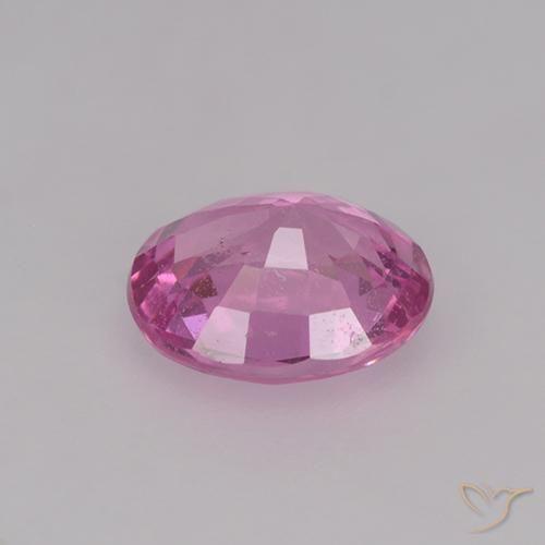 Safira Roxo Real Rosa Natural 0.78ct, oval, VS