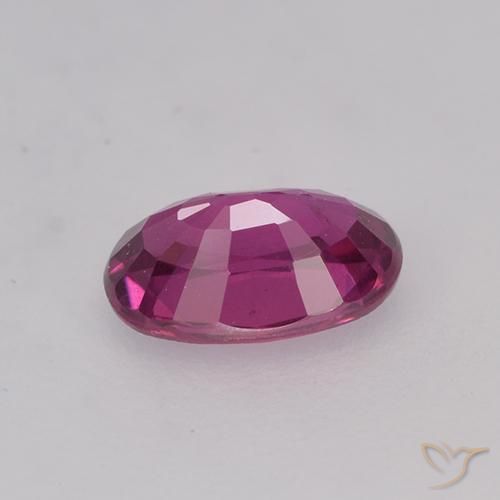 Safira Roxo Brilhante Natural 0.55ct, oval, VVS-VS