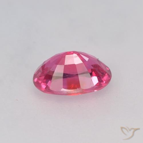 Safira Rosa Intenso Natural 0.58ct, oval, VVS-VS