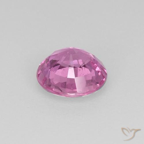 Safira roxo médio Natural 0.48ct, Redondo, VVS-VS