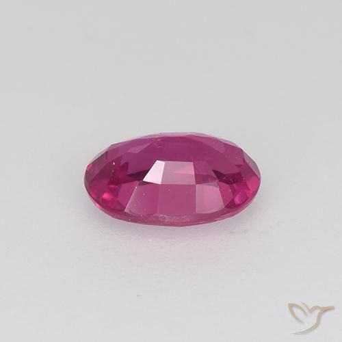 Safira Magenta-Rosa Natural 0.52ct, oval, VVS-VS