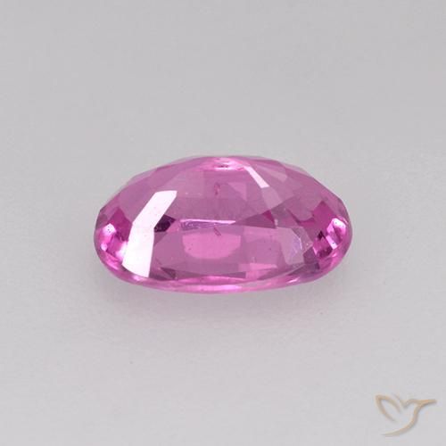 Safira Roxo Rosado Brilhante Natural 0.78ct, oval, VVS-VS