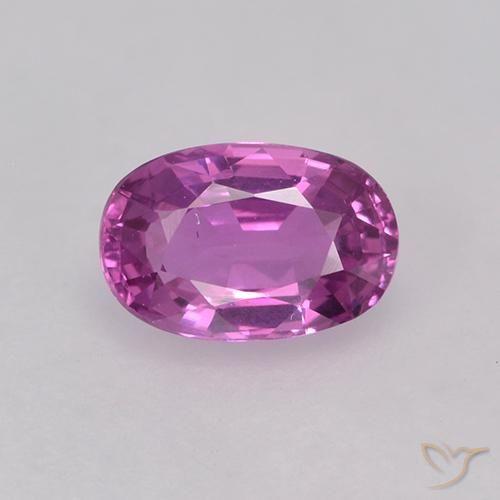 0.85ct Natural Magenta Brilhante Safira, oval, VVS