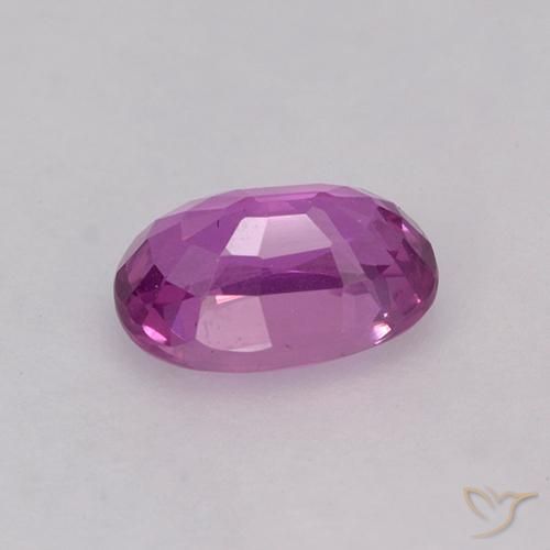 Safira Magenta Brilhante Natural 0.85ct, oval, VVS