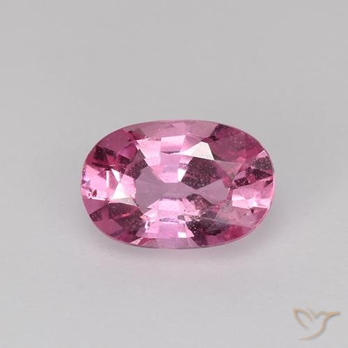 0.76ct Natural Rosa Intenso Safira, oval, VS