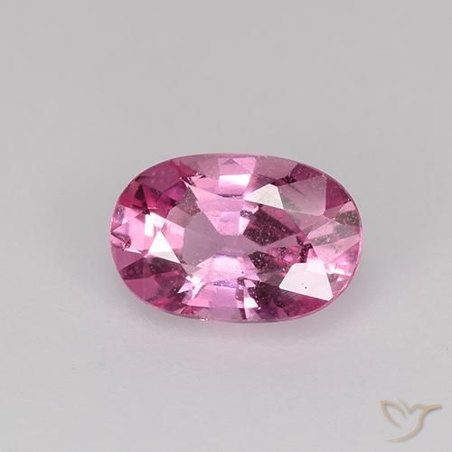Safira Rosa Intenso Natural 0.76ct, oval, VS