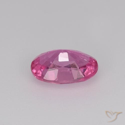 Safira rosa médio Natural 0.77ct, oval, VS