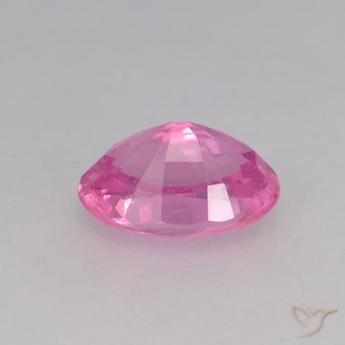 Safira Rosa Intenso Natural 0.67ct, oval, VVS-VS