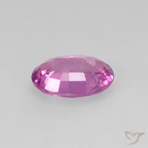 Safira Roxo Intenso Natural 0.68ct, oval, VVS-VS