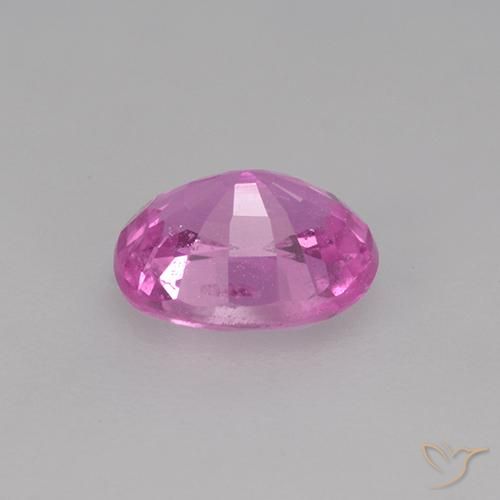 Safira Roxo Rosado Profundo Natural 0.78ct, oval, VVS-VS