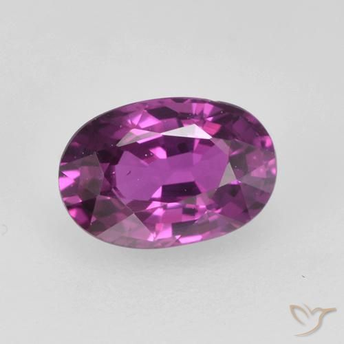 0.73ct Natural Magenta Elétrico Safira, oval, VS