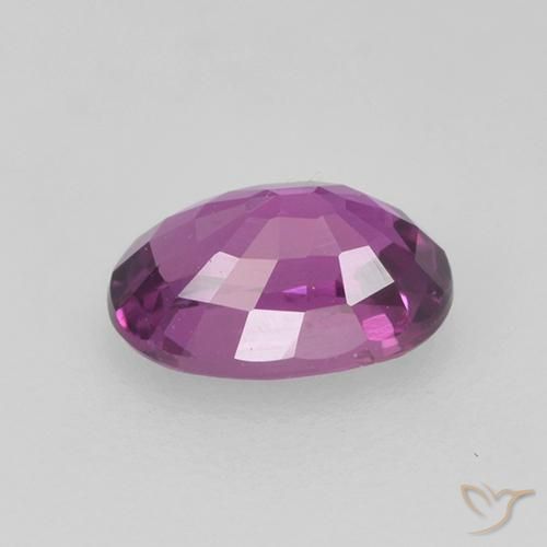 Safira Magenta Elétrico Natural 0.73ct, oval, VS