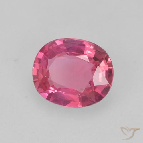 Safira Magenta Rosa Natural 0.42ct, oval, VS