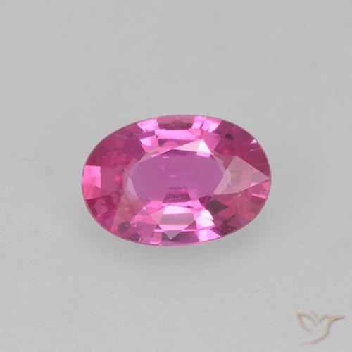 0.40ct Natural Rosa Intenso Safira, oval, VS