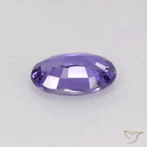 Safira Violeta Profundo Natural 0.50ct, oval, VVS-VS