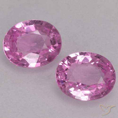 0.80ctw Natural roxo médio Safira, oval, VS