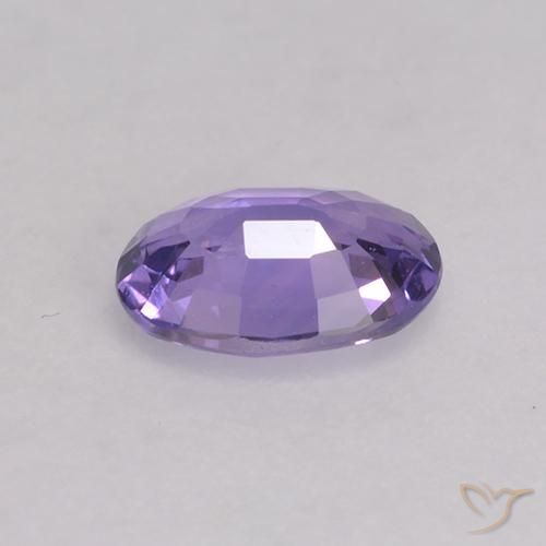 Safira Violeta médio Natural 0.53ct, oval, VS