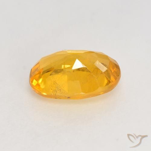 Safira Dourado médio Natural 1.04ct, oval, VS-SI