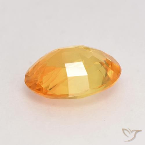 Safira Laranja Médio Natural 1.78ct, oval, VS-SI