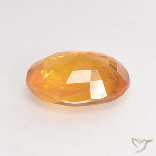Safira Laranja-Ouro Natural 1.63ct, oval, VS-SI