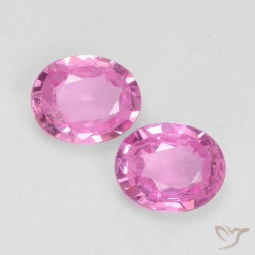 0.74ctw Natural roxo médio Safira, oval, VS