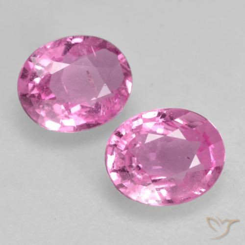 0.88ctw Natural Rosa Intenso Safira, oval, VS