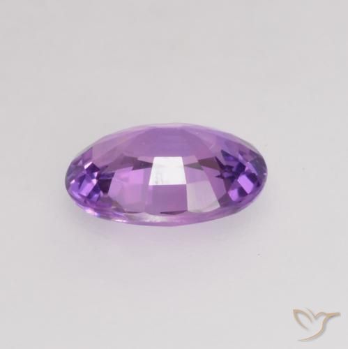 Safira Violeta Profundo Natural 0.68ct, oval, VVS
