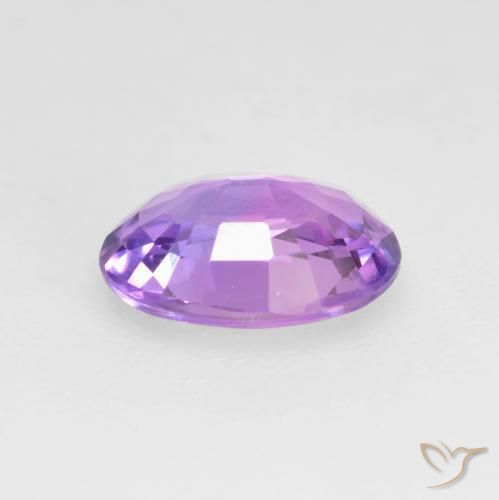 Safira Luz roxa Natural 0.64ct, oval, VVS-VS