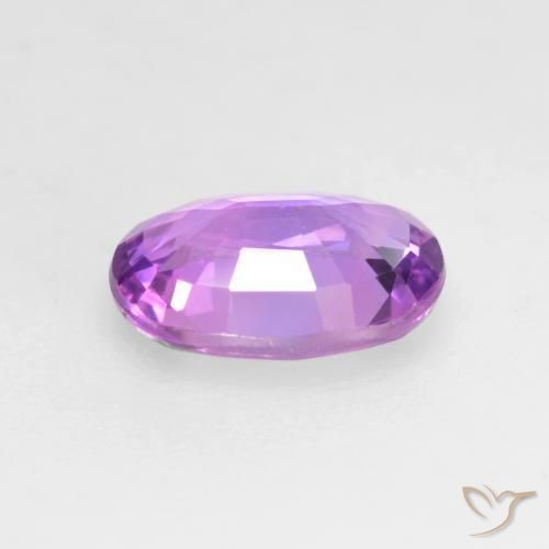 Safira Violeta Roxo Natural 0.64ct, oval, VVS-VS
