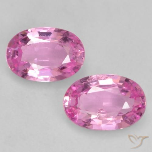 1.16ctw Natural Roxo Rosa Safira, oval, VS