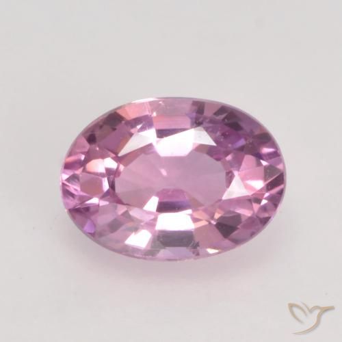 0.61ct Natural Rosa bem claro Safira, oval, VVS-VS